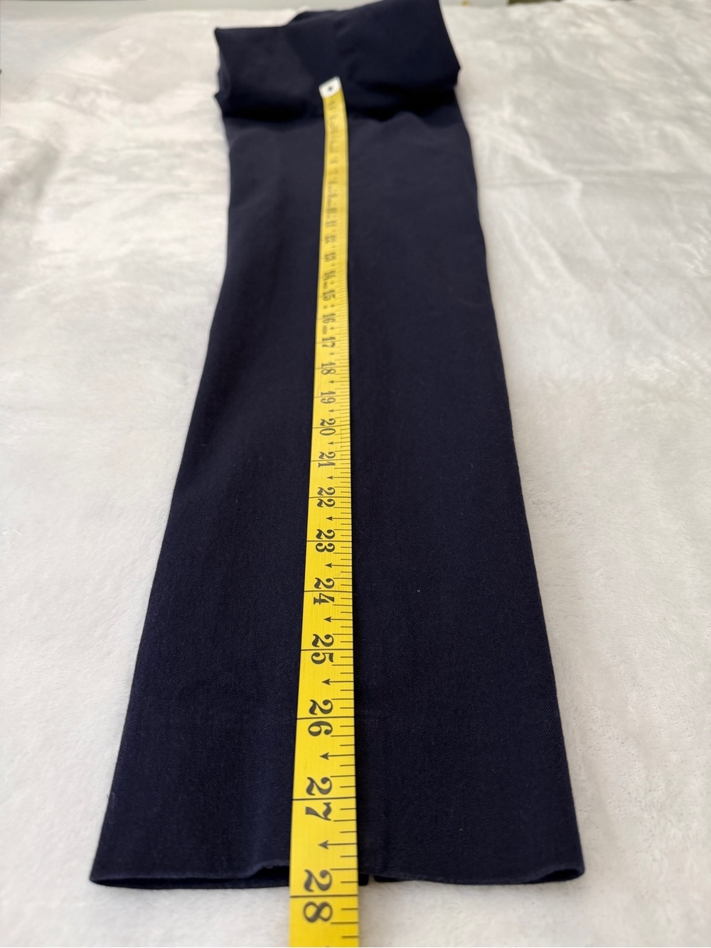 Talbots Navy Slim Pull-On Ponte Pants - Picture 7 of 14